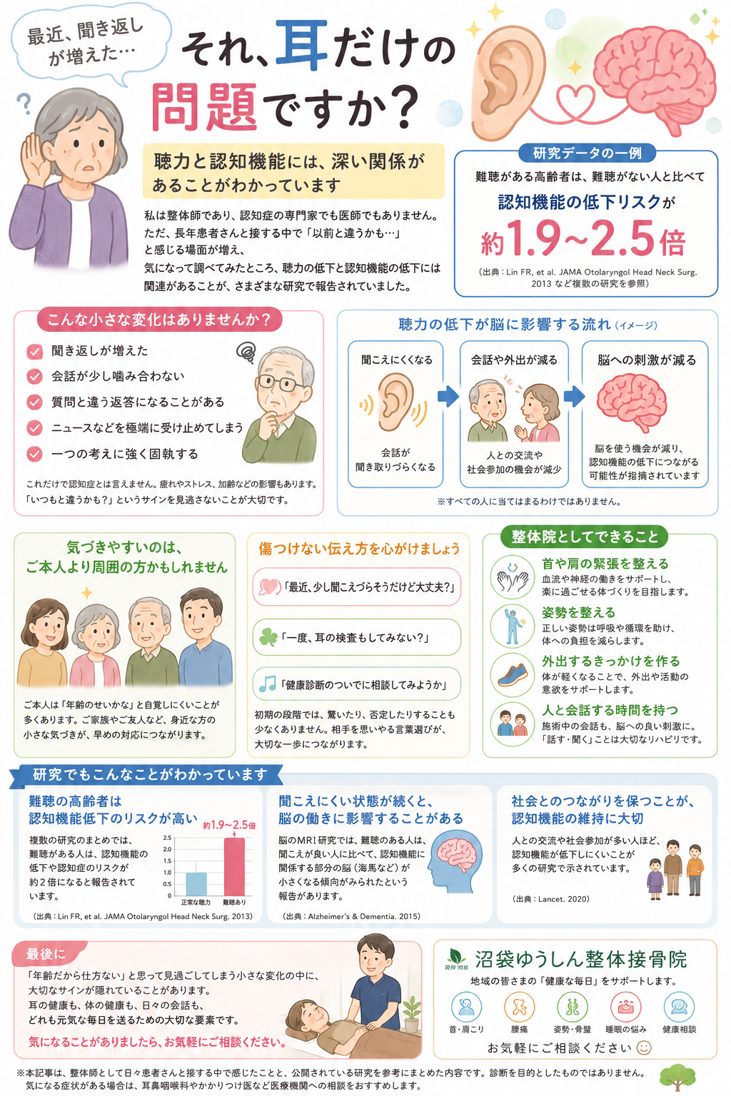 認知・難聴